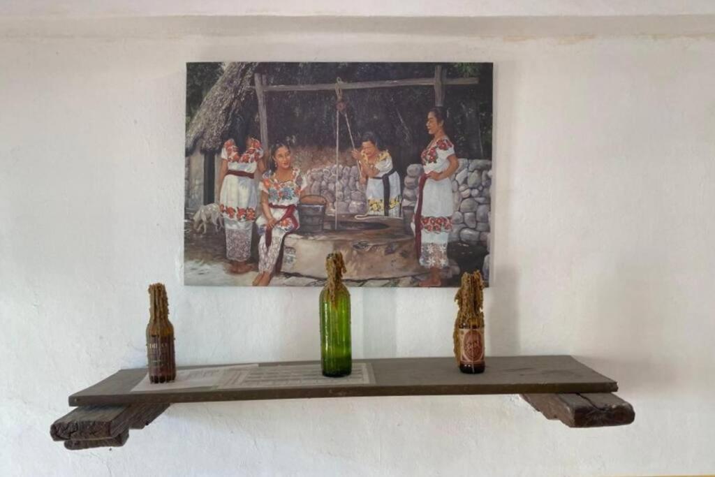 Gran Casa Colonial Equipada En El Centro De Valladolid. Villa Valladolid  Dış mekan fotoğraf